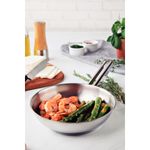 Sartén Tramontina Brava de Acero Inoxidable Fondo Triple con Mango 24 cm 21 L