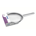 Sartén Tramontina Brava de Acero Inoxidable Fondo Triple con Mango 24 cm 21 L